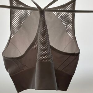 White sports bra from aerie